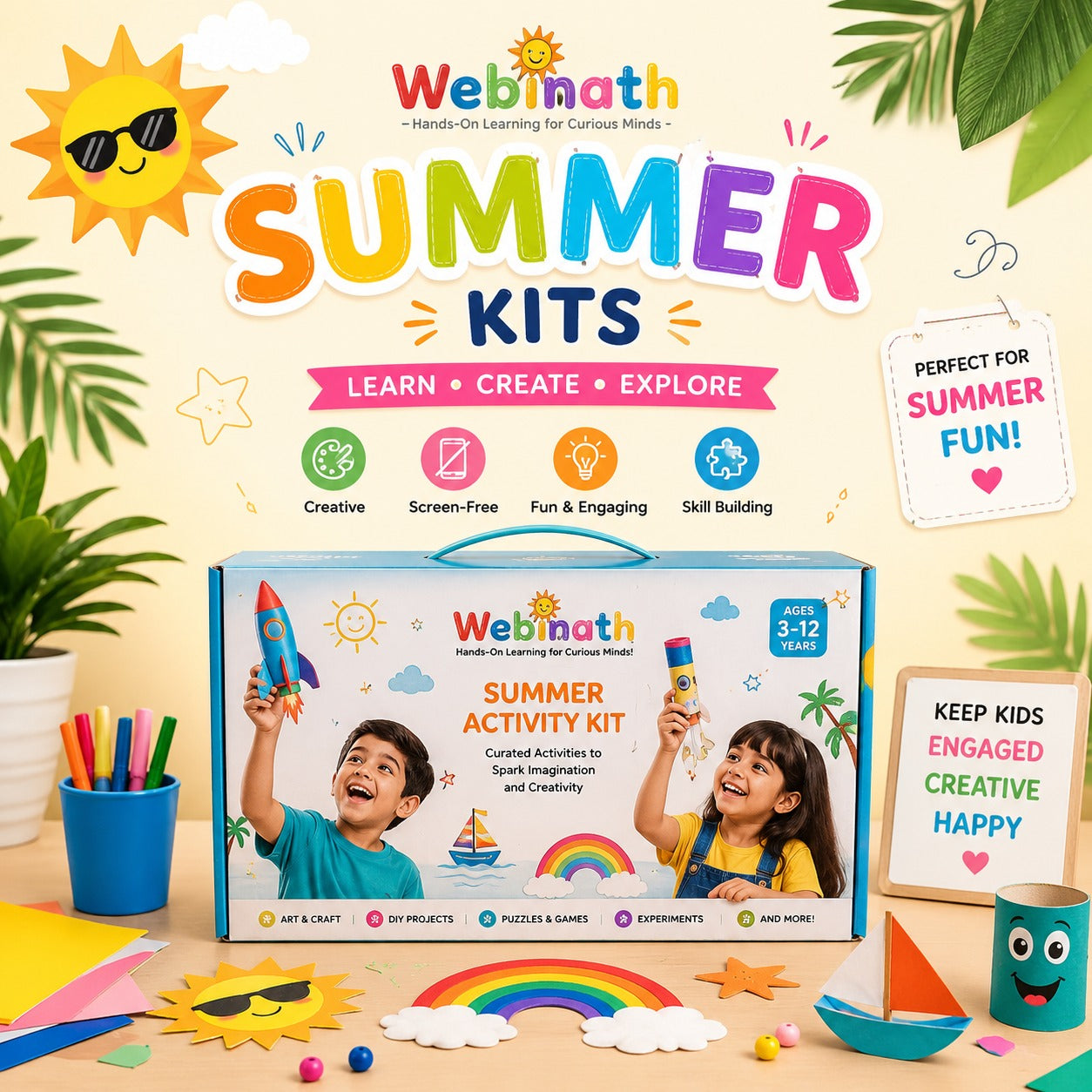 Webinath Summer Activity Kit