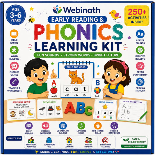 Webinath Early Reading & Phonics Learning Kit
