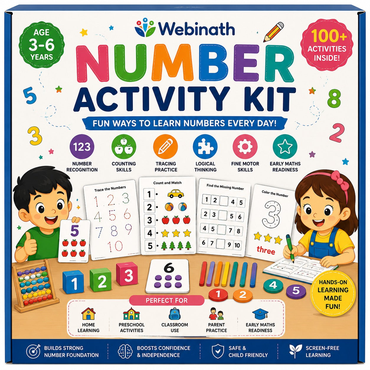 Webinath Number Activity Kit